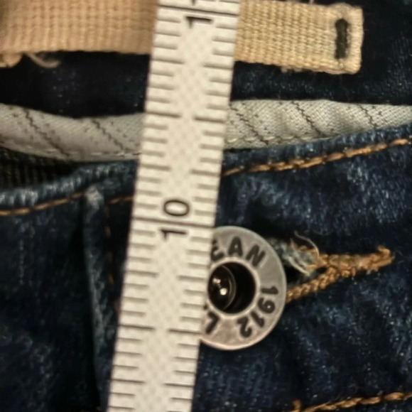 L. L. Bean Mens Standard Fit Dark Wash 5 Pocket‎ Jeans size 36x30 100% Cotton - Picture 10 of 10